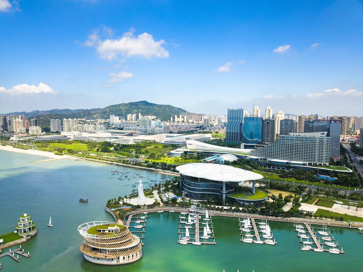 Xiamen International Conference Center Hotel Prime Seaview Hotel Exterior photo